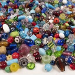 PLAYBOX Glaspärlsmix 1kg