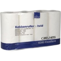 ABENA Hushållspapper Care-Ness Excellent 2-lagers vit 4/fp