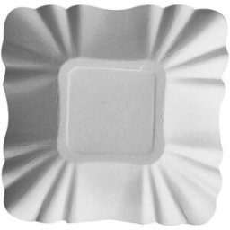 PAPSTAR Demoskål FSC 9x9x3cm vit 250/fp