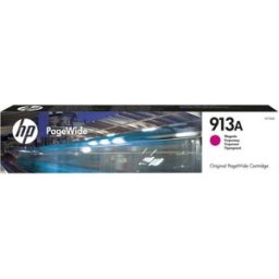 HP Bläckpatron, PageWide 913A, magenta, singelförpackning