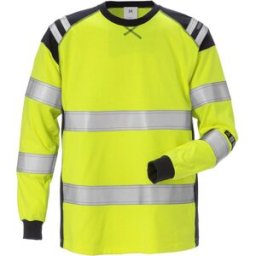 FRISTADS T-Shirt Flam Kl 3 Gul/Marin XL