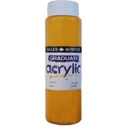 DALER-ROWNEY Akrylfärg 500 ml guld