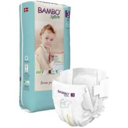 BAMBO Blöja Nature S3 4-8kg TP 52/fp
