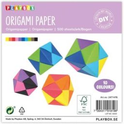 PLAYBOX Origamipapper 500/fp
