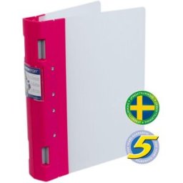 KEBA Gaffelpärm ergo A4 55mm Cerise/Neutral