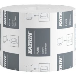 KATRIN Toalettpapper Plus System 2-lagers vit 36/fp