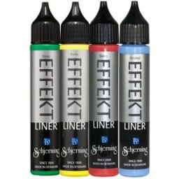 NO BRAND Effektliner basfärg 4x28 ml 4/fp