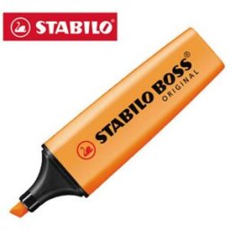 STABILO Överstrykningspenna BOSS Original orange snedskuren spets 2+5mm 70/54