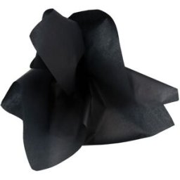 NO BRAND Silkespapper 50x70cm svart 25 ark/fp