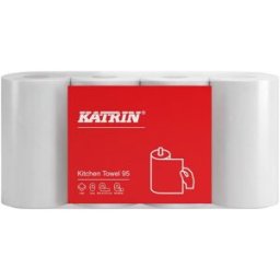 KATRIN Hushållspapper 95 2-lagers vit 28/fp