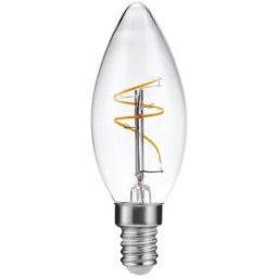 NO BRAND LED-Lampa E14 Kron3.2W DIM320lmKlarRA90