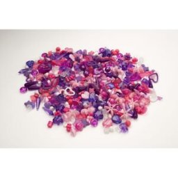 PLAYBOX Plastpärlor mix lila/rosa 1000/fp