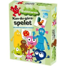 KÄRNAN Spel Babblarna Kan-du-göra 2år