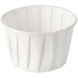 PAPSTAR Dressingbägare 90ml vit
