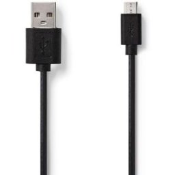 NEDIS Kabel USB-A Ha - USB Micro B 2m