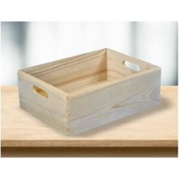 NO BRAND Trälåda 40x14x30 cm