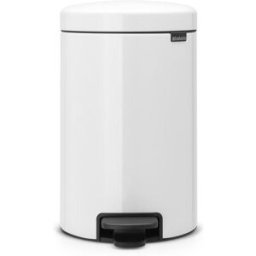 BRABANTIA Papperskorg Pedalhink New Icon 12L Vit