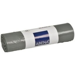 ABENA Papperskorgspåse LLD 40L 35my grå 10/rl