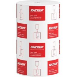 KATRIN Torkrulle S 1-lagers, 205 mm, utan hylsa naturvit