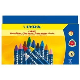 LYRA Bivaxkrita 12 färger
