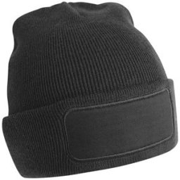 NO BRAND Original Patch Beanie Svart