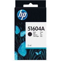 HP Bläckpatron 51604A CJ-3A Svart