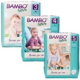 BAMBO Blöja Nature S3 4-8kg 28/fp