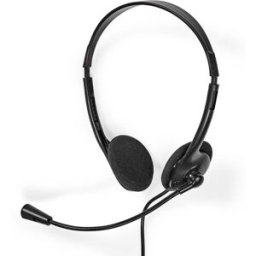 NEDIS Headset CHSTU110BK On-Ear USB-A/C