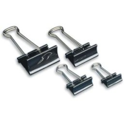 NO BRAND Pappersklämma Foldback 19mm