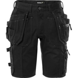 FRISTADS Hvshorts green stretch 2532 GCYD sv c56