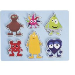 NO BRAND Babblarna Formpussel 6 figurer