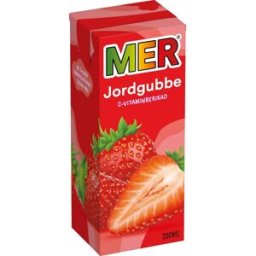 MER Fruktdryck Jordgubb 20cl