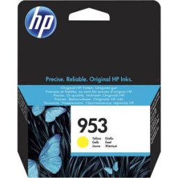 HP Bläckpatron, 953, F6U14AE, gul, singelförpackning