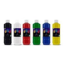 NO BRAND Fingerfärg Svanenmärkt 6st x 500ml