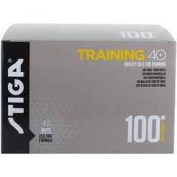 Stiga Bordtennisboll Training vit 100/fp