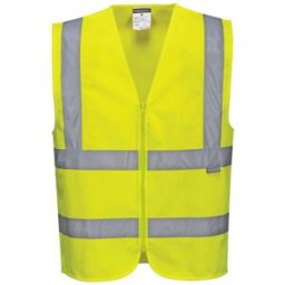 NO BRAND Varselväst C375 gul klass 2 2XL