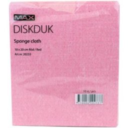 MAX Diskduk röd 10/fp