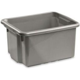 NO BRAND Förvaringslåda 15L, silver