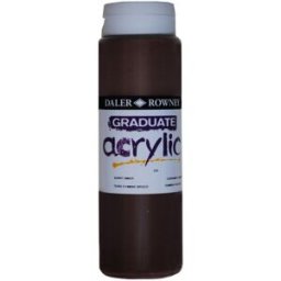 DALER-ROWNEY Akrylfärg 500 ml brun