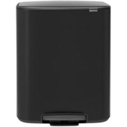 BRABANTIA Pedalhink Bo 2x30L Svart
