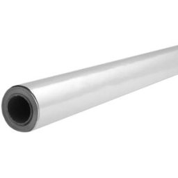 NO BRAND Metallic-papper, 50 cm x 10 m, silver