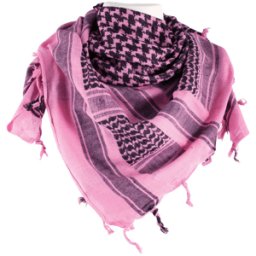 Jackal Gear Shemagh 110x110cm (Färg: Rosa/Svart)