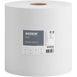 KATRIN Industritorkrulle Plus XL 1200 1-lager, 320 mm, vit