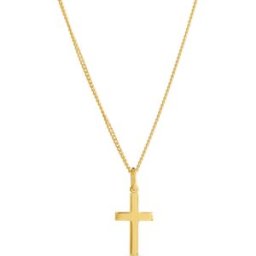 Top Gold silver kors guldpläterad 5256751500