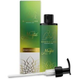 BodyGliss – Massage Oil And Lubricant In 1 - Minty Mojito - 150 ml