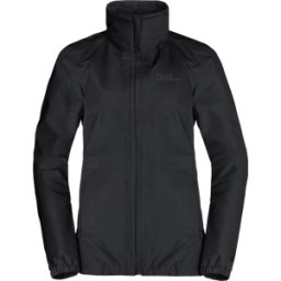 Jack Wolfskin Women's Stormy Point 2-Layer Jacket Black L