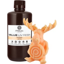 PrimaCreator Value Flex UV Resin - 1 kg - Skin