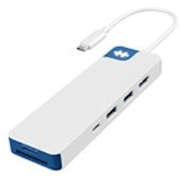HyperDrive Flex 8 Port USB-C Hub Blue