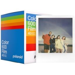 Polaroid 600, färgfilm med vita ramar, 5st 8-pack (40st)