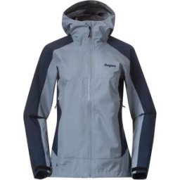 Bergans Women's Vaagaa Light 3l Shell Jacket Husky Blue/Navy Blue XS